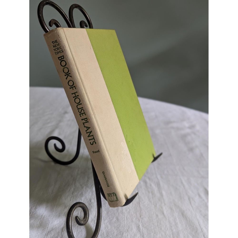The New York Times Book of House Plants, hardcover by Joan Lee Faust, 1973